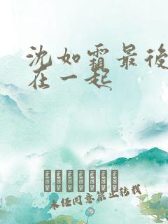 沈如霜最后和谁在一起