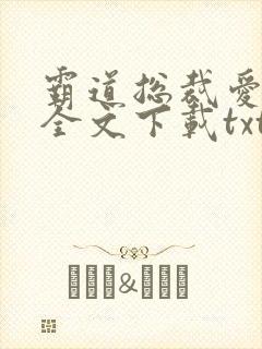 霸道总裁爱上我全文下载txt下载
