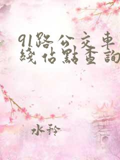 91路公交车路线站点查询表