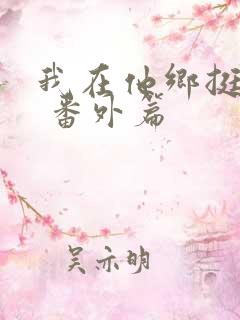 我在他乡挺好的 番外篇
