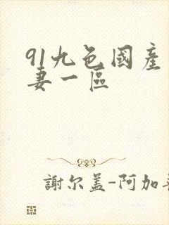 91九色国产人妻一区