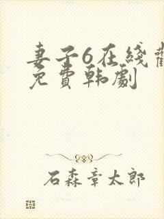 妻子6在线观看免费韩剧