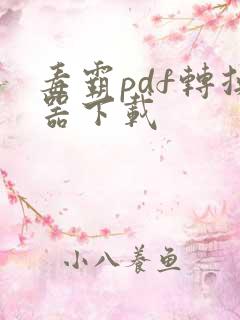 毒霸pdf转换器下载