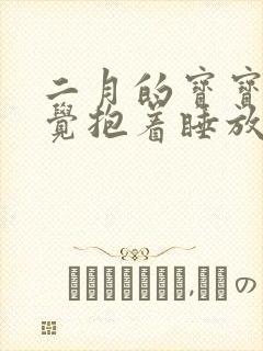 二月的宝宝不睡觉抱着睡放下醒