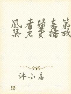 凰者归来第60集免费播放