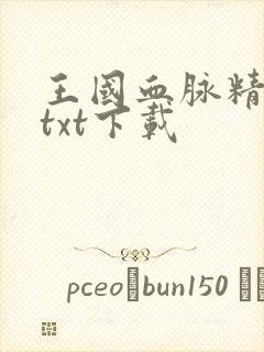 王国血脉精校版txt下载
