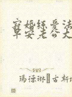 宠婚练爱法则 早安老公大人