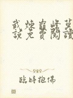 武炼巅峰莫默小说免费阅读全文无窗口