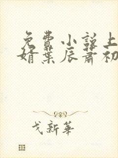 免费小说上门女婿叶辰萧初然