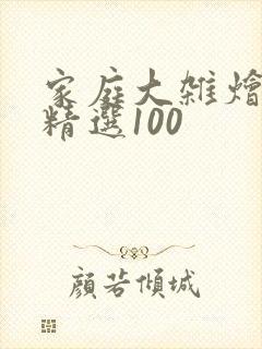 家庭大杂烩小说精选100