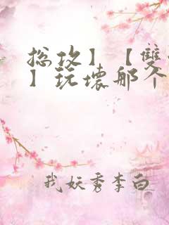 总攻】【双性攻】玩坏那个攻最新章节