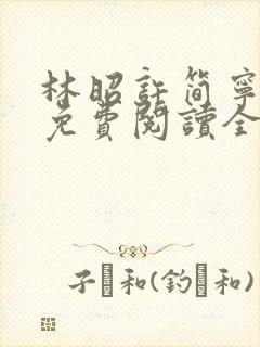 林昭许简宁小说免费阅读全文无弹窗