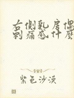 右侧乳房偶尔有刺痛感什么原因
