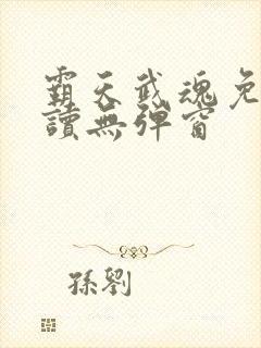 霸天武魂免费阅读无弹窗