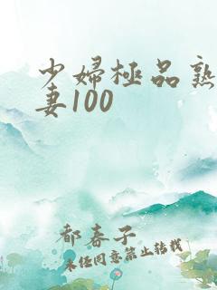 少妇极品熟妇人妻100