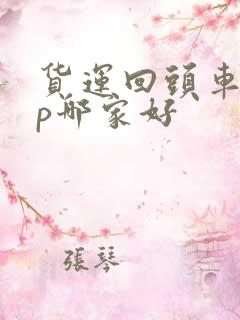 货运回头车app哪家好