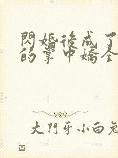 闪婚后成了大佬的掌中娇全文免费阅读