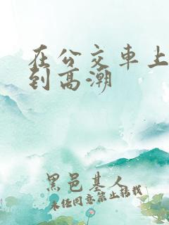 在公交车上被弄到高潮