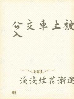 公交车上被人插入