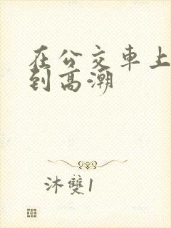 在公交车上被插到高潮