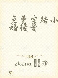 免费完结小说先婚后爱