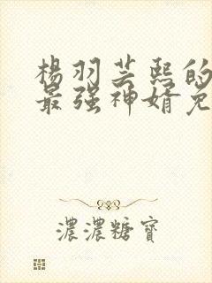 杨羽芸熙的小说最强神婿免费阅读最强神婿
