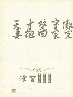 天才双宝傲娇前妻抱回家完整版