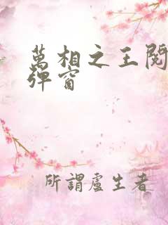 万相之王阅读无弹窗