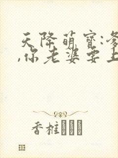 天降萌宝:爹地,你老婆要上天