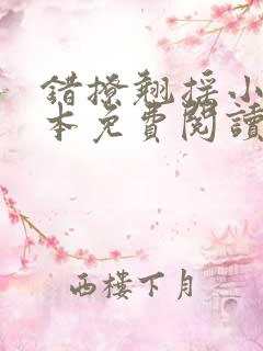 错撩翘摇小说全本免费阅读