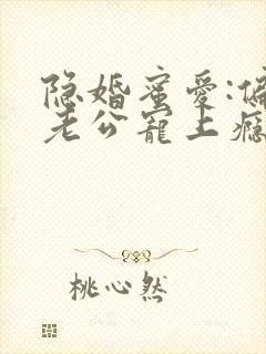 隐婚蜜爱:偏执老公宠上瘾全文