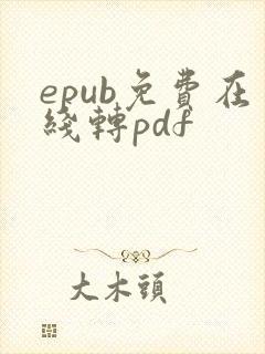 epub免费在线转pdf