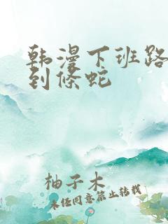 韩漫下班路上捡到条蛇