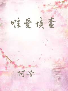 唯爱侦查