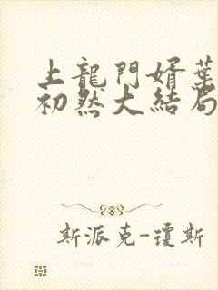 上龙门婿叶辰萧初然大结局