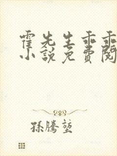 霍先生乖乖宠我小说免费阅