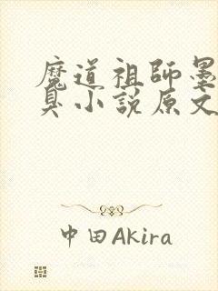 魔道祖师墨香铜臭小说原文免费阅读
