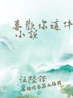 喜欢你这件事呀 小说