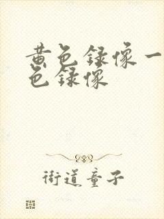 黄色录像一级黄色录像