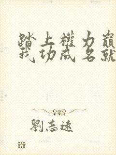 踏上权力巅峰,我功成名就小说
