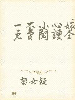 一不小心嫁总裁免费阅读全文