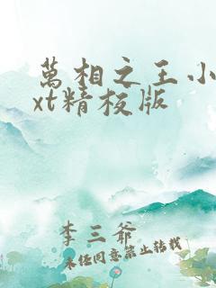 万相之王小说txt精校版