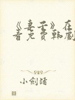 《妻子》在线观看免费韩剧高清全集