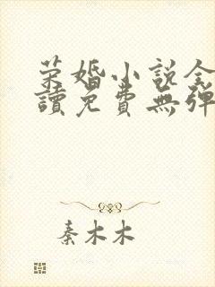 荣婚小说全文阅读免费无弹窗