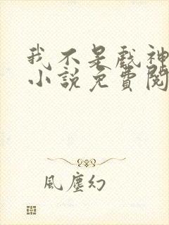 我不是戏神正版小说免费阅读
