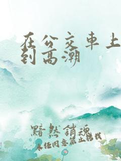 在公交车上被摸到高潮