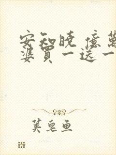 安知晓 亿万老婆买一送一
