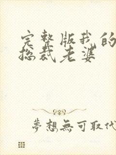 完整版我的冰山总裁老婆