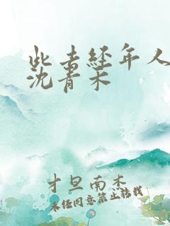 此去经年人未还沈青禾