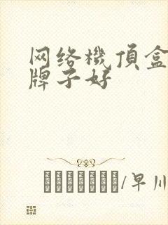 网络机顶盒那种牌子好